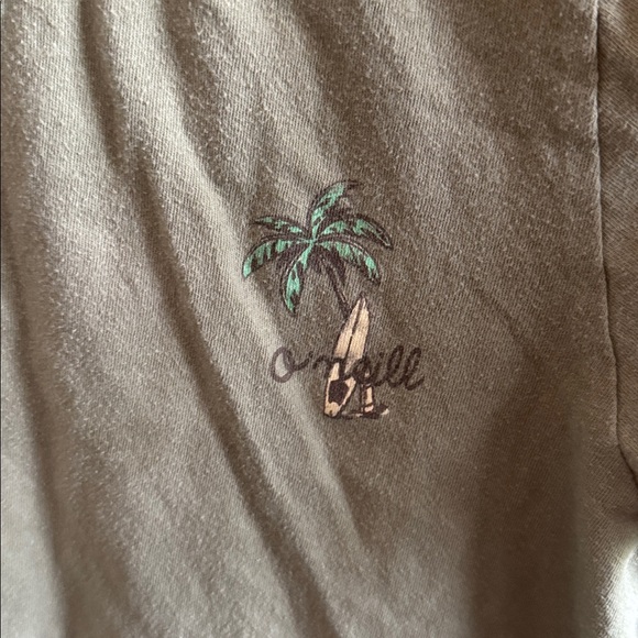 O’Neill Girls Size XL Green Graphic Kids VW Volkswagen Surf Beach T-Shirt Tee - Picture 5 of 7